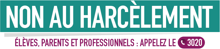 « Une affiche face au harcèlement »